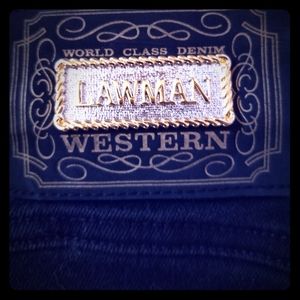 Vintage Black High Waisted LawMan Jeans